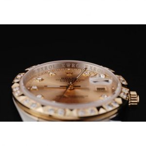 Superclone Rolex Datejust Gold Dial SRL41 36 mm