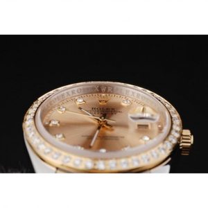 Rolex Datejust Gold Dial SRL40 36 mm