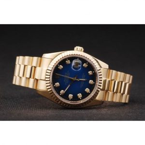 Rolex Datejust Blue Dial SRL71 36 mm