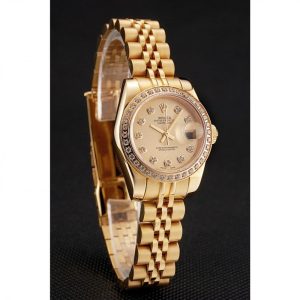 Rolex Datejust Gold Dial 1454096 31 mm