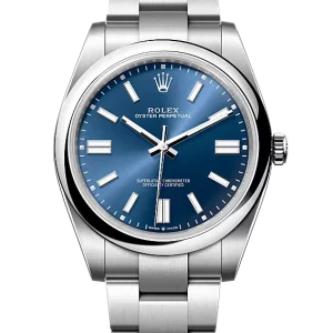 Replica Rolex Oyster Perpetual Blue Dial 124300 41 mm