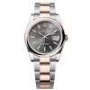 Rolex Datejust Dark Rhodium Dial 126201-0014 36 mm