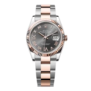 Rolex Datejust Slate Dial 126231-0024 36 mm