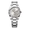 Rolex Datejust Silver Roman Diamond Dial 126234-0030 36 mm