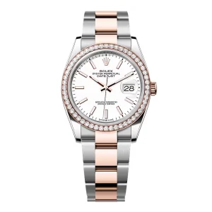 Rolex Datejust White Dial 126281RBR-0006 36 mm