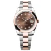 Rolex Datejust Chocolate Diamond Dial 126301-0003 41 mm