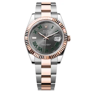 Rolex Datejust Slate Roman Dial 126331-0015 41 mm