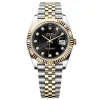 Rolex Datejust Black Diamond Dial 126333-0006 41 mm