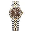 Rolex Datejust Black Mother of Pearl Diamond Dial 278273-0024 31 mm