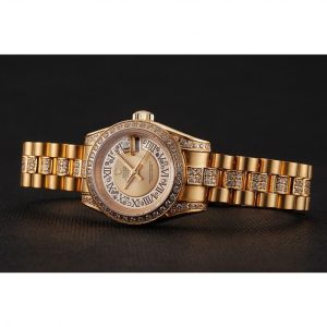 Superclone Rolex Datejust Gold Dial 1453953 21 mm