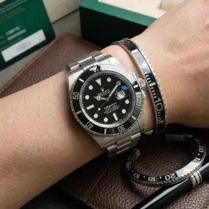 Black Submariner Titanium Steel Bracelet