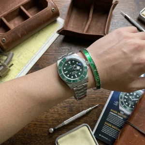 Hulk Green Submariner Titanium Steel Bracelet