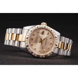 Superclone Rolex Datejust Gold Dial SRL41 36 mm