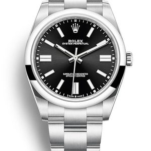 Replica Rolex Oyster Perpetual Black Dial 124300 41 mm