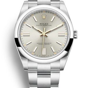 Replica Rolex Oyster Perpetual Silver Dial 124300 41 mm