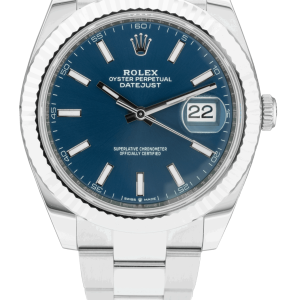 Replica Rolex Datejust Blue Dial 126334 Oyster 41 mm