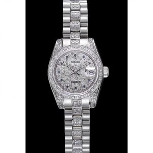 Superclone Rolex Datejust Silver Dial 622021 26 mm